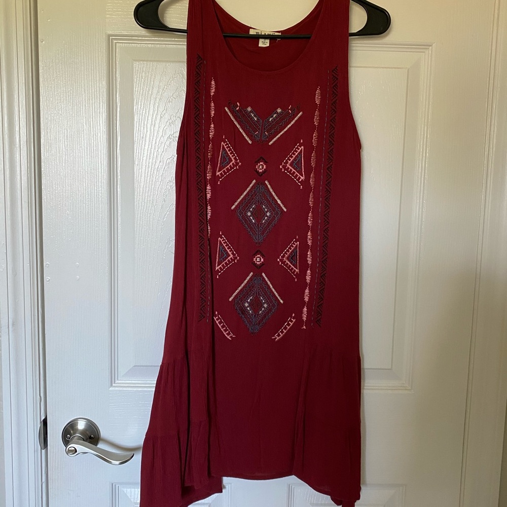 Red dress